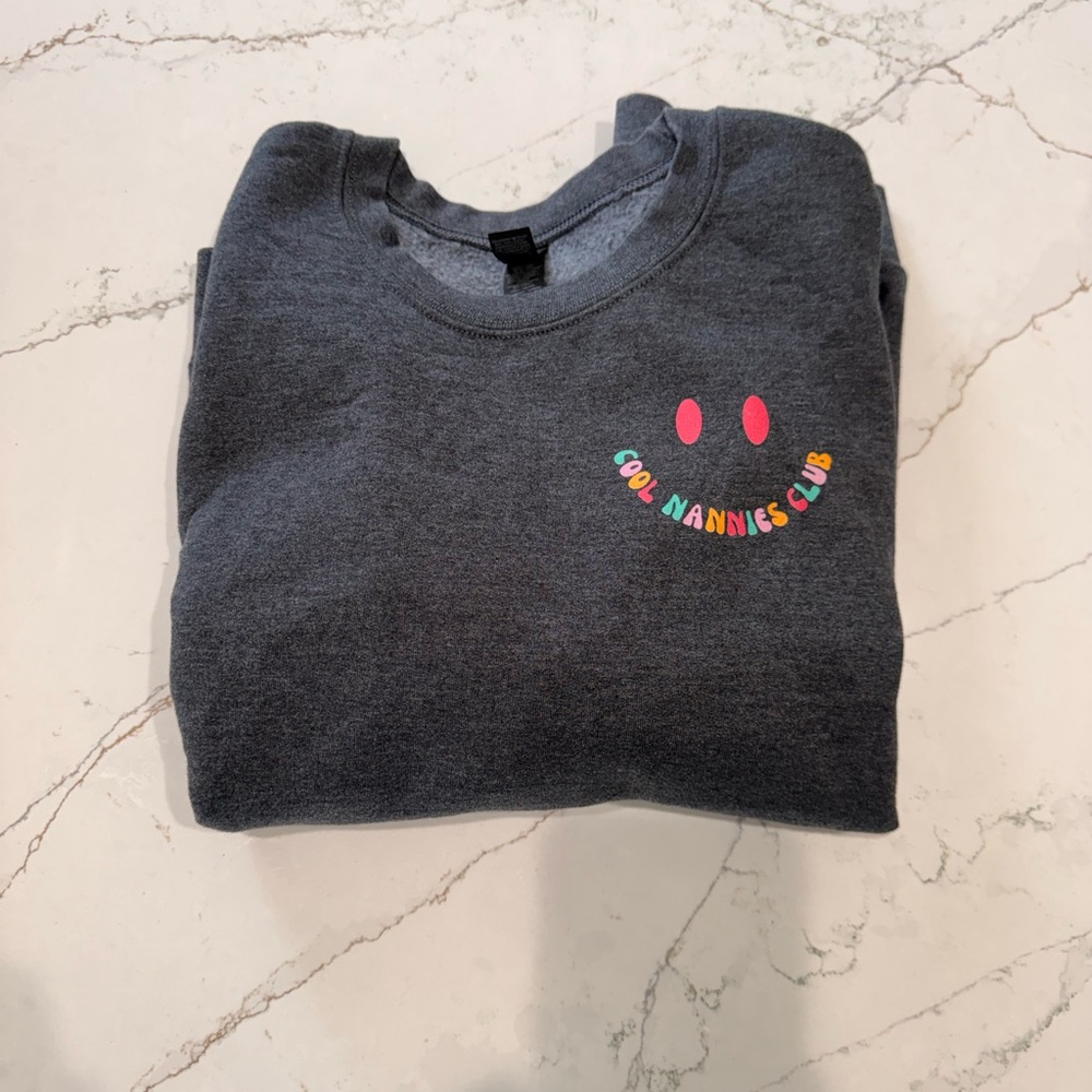 Gray Sweatshirt Nanny